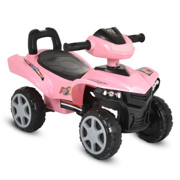 Moni No Fear ráülős kis quad bébitaxi - rózsaszín 