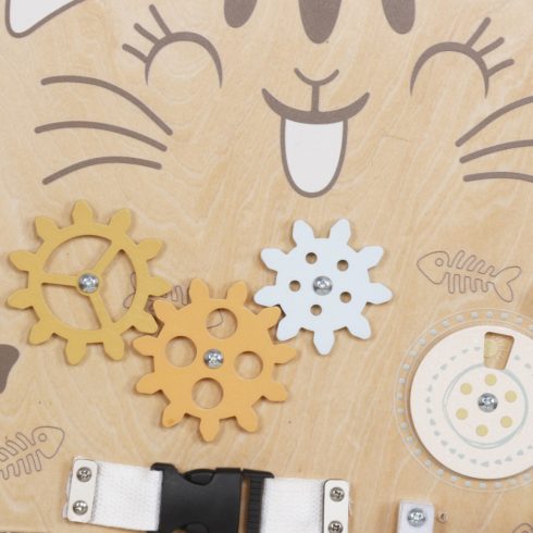 Moni Toys Montessori matatófal Macska