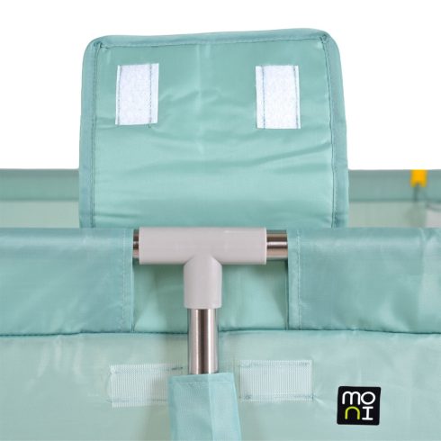 Moni Game Zone összecsukható járóka szőnyeggel, 60 labdával 150x200cm - Menta