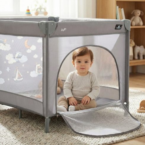 Cangaroo Joyzi  utazójáróka  90x90 cm - Szürke