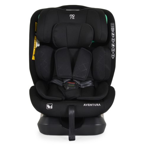 Moni Aventura autósülés (40-150cm) - Fekete