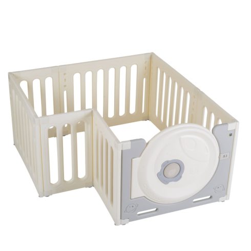 Moni Cubby Land óriás kerítés, karám játszószőnyeggel és 50 db színes labdával