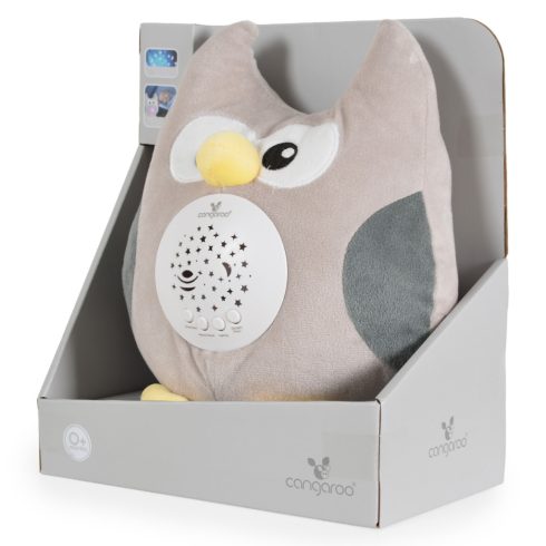 Cangaroo Lamp plüss projektor lámpa fehér zajjal - Bagoly 