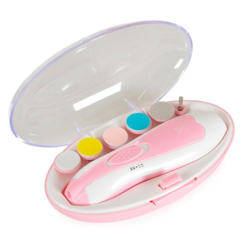 Cangaroo Nailina elektromos körömreszelő - rózsaszín