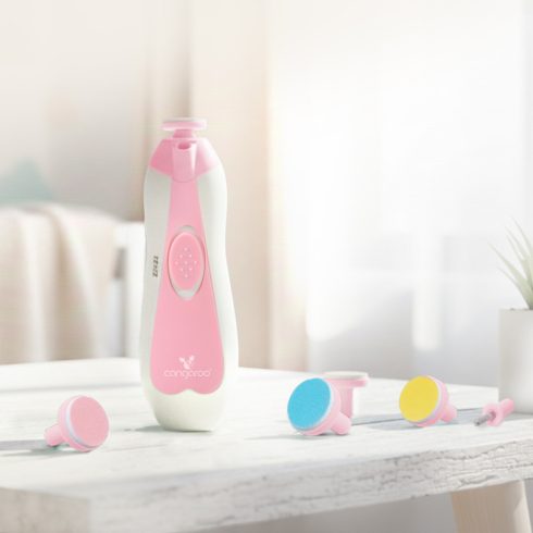 Cangaroo Nailina elektromos körömreszelő - rózsaszín