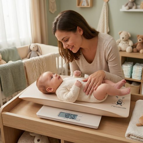 Cangaroo NeoScale digitális baba -és gyermekmérleg - fehér