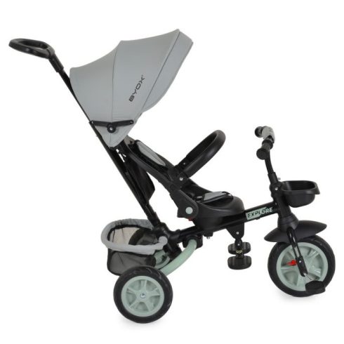 Byox Explore tricikli összecsukható (forgatható üléssel) - Zöld