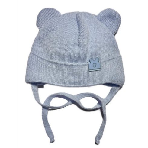 Minimanó kötött sapka (34-36) BABY BEAR kék