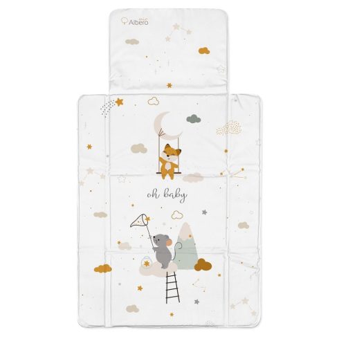 Albero Mio utazó pelenkázó lap 77x44 cm - Mouse