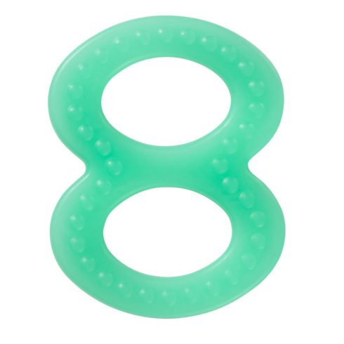 Baby-Nova 8-as rágóka 2 db-os - kék/zöld