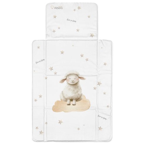 Albero Mio utazó pelenkázó lap 77x44 cm - Sleeping sheep