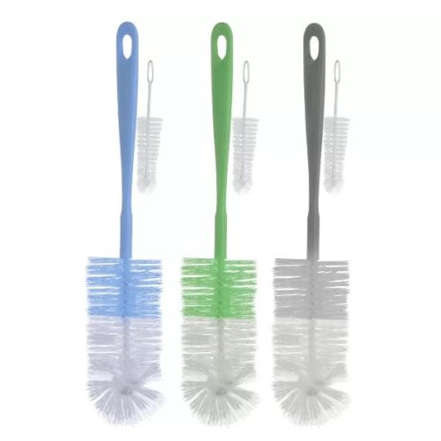 BabyOno cumisüveg tisztító kefe készlet - zöld 