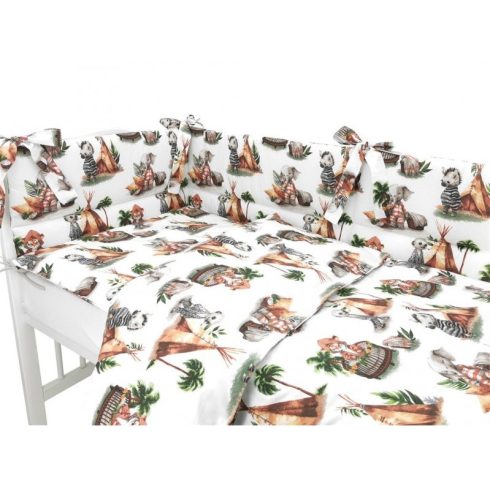 Baby Shop 3 részes ágynemű garnitúra - Tigris és barátai 