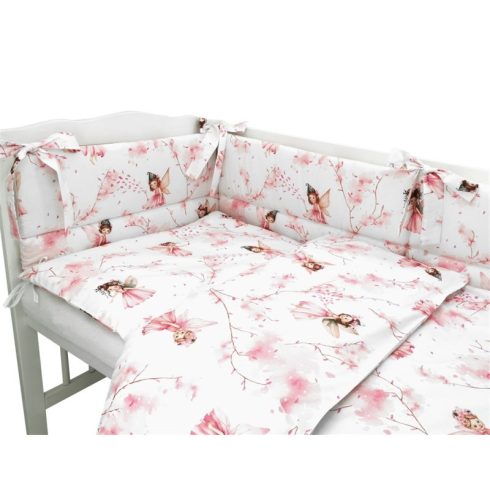Baby Shop 3 részes ágynemű garnitúra - Varázsló tündér rózsaszín 