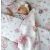 Baby Shop ágynemű huzat 90*120 cm - Balerina maci rózsaszín 
