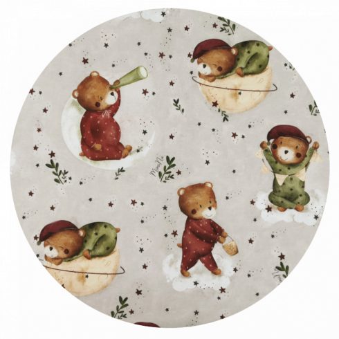 Baby Shop 2 részes babaágynemű - Maci a holdon