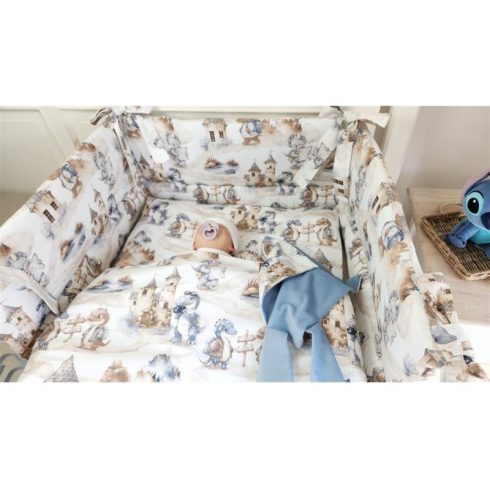 Baby Shop ágynemű huzat 100*135 cm - Dinó