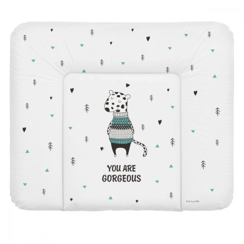 Ceba Baby puha pelenkázó lap 85*72 cm - Schnucky Leopard