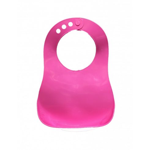 Műanyag előke - rózsaszín