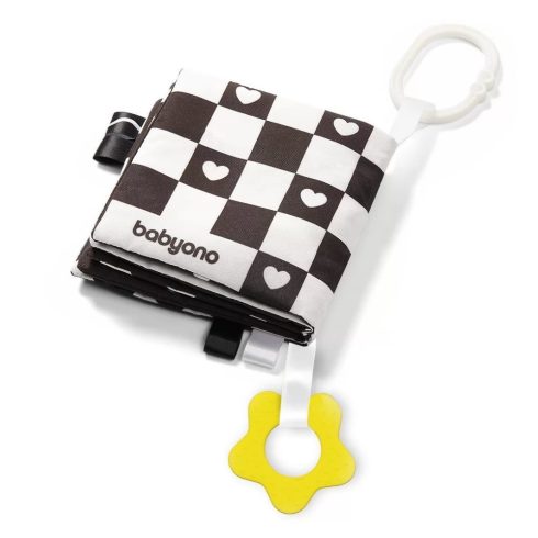 BabyOno Érzékfejlesztő babakönyv - Black&White