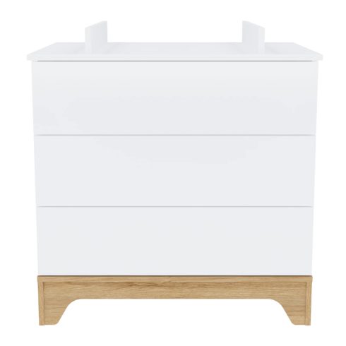 Faktum Lumina White komód + pelenkázó toldalék