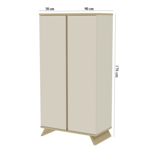 Faktum Sienna Cashmere 2 osztású szekrény