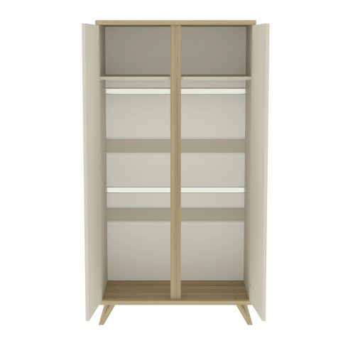 Faktum Sienna Cashmere 2 osztású szekrény