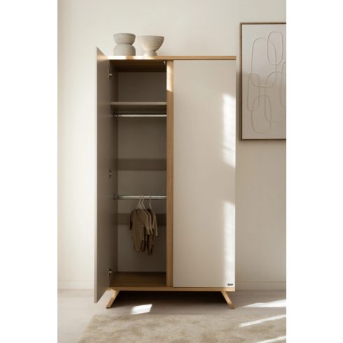 Faktum Sienna Cashmere 2 osztású szekrény