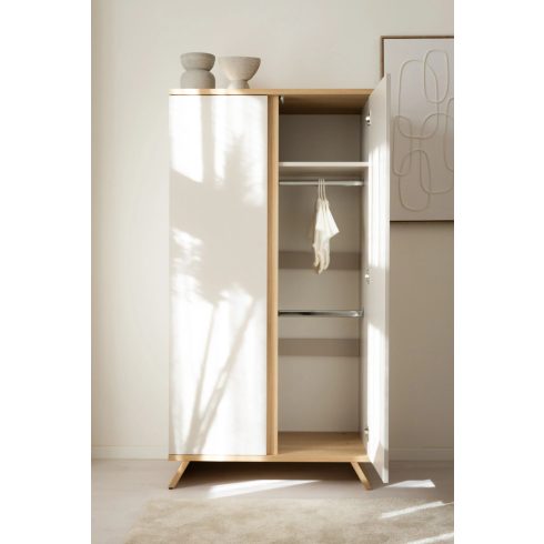 Faktum Sienna Cashmere 2 osztású szekrény