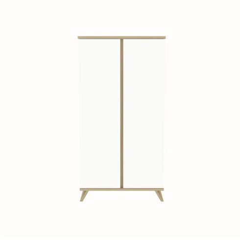 Faktum Sienna White 2 osztású szekrény