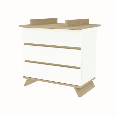 Faktum Sienna White komód + pelenkázó toldalék