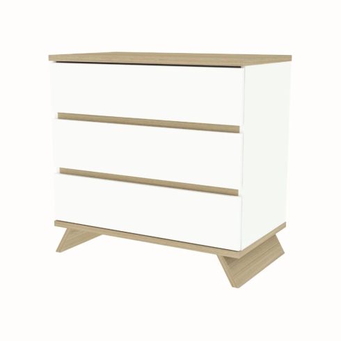 Faktum Sienna White komód + pelenkázó toldalék