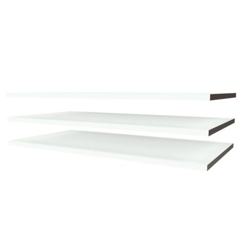 Faktum Sienna White 2/3 osztású szekrényhez polccsomag (3 db)