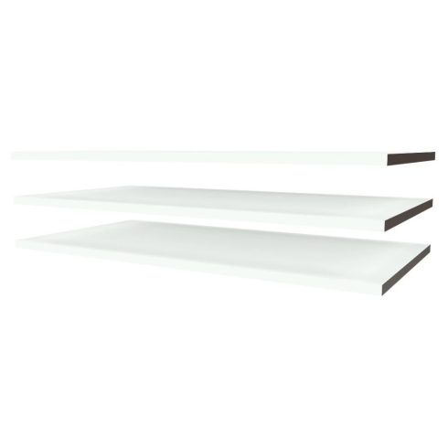 Faktum Sienna White 2/3 osztású szekrényhez polccsomag (3 db)