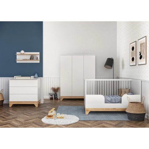 Faktum Lumina White átalakítható 140-es babaágy