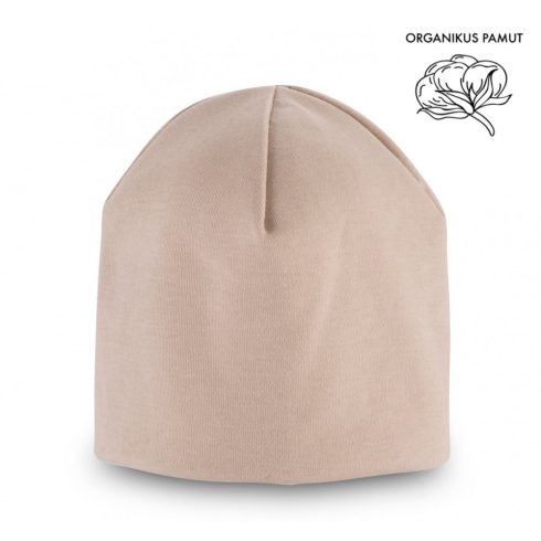 Kenguru Gold Dupla-pamut csecsemő sapka (56-62) - Mogyoró