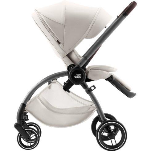 Britax Römer Rio Lux babakocsi szett (Rio babakocsi + mózeskosár) ajándék Baby-Safe Core hordozó + bázis -
Soft Taupe