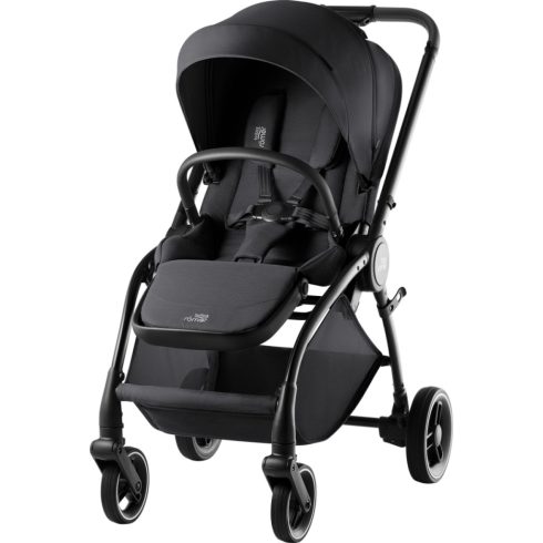 Britax Römer Rio Style babakocsi szett (Rio babakocsi + mózeskosár) ajándék Baby-Safe Core hordozó + bázis - Carbon Black

