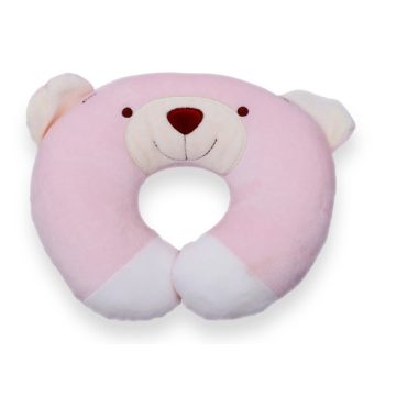 Baby Bruin nyaktámasz - rózsaszín macis