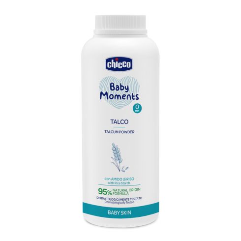 Chicco Baby Moments hintőpor - 150gr rizskeményítővel 0+