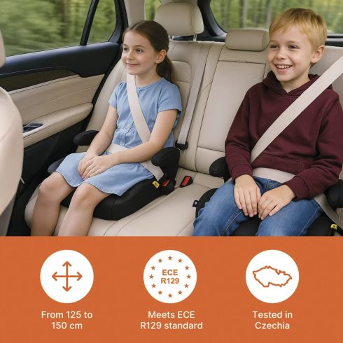 Zopa Kappa i-Size ülésmagasító 125-150 cm  - Grey