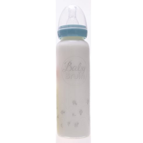 Baby Bruin hőálló üveg cumisüveg 240 ml - kék
