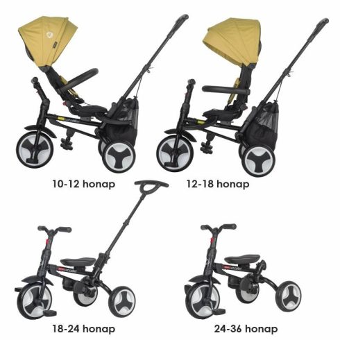 Coccolle Spectra Plus teljesen összecsukható tricikli - Turquoise tide 