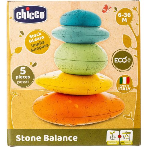 Chicco Stone Balance építőkövek ECO+ 6h+
