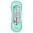 Baby-Nova fürdővízhőmérő - menta/szürke