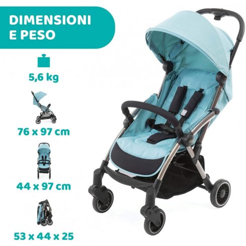 Chicco Cheerio utazó-babakocsi automata zárral 0h + Hydra