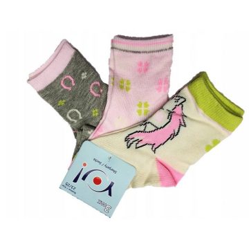 Yo! pamut zokni 3 db-os 19/20 - unikornisos