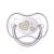 Canpol babies nyugtató szilikon cumi szimmetrikus 18+ hó - fehér szív  
