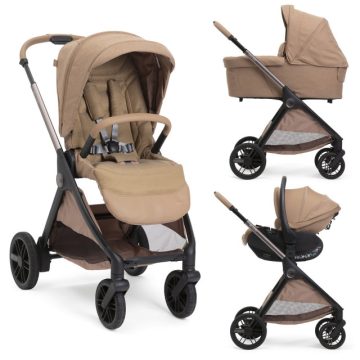   Chicco Bellagio Trio babakocsi szett First Seat hordozóval - 
Caramel