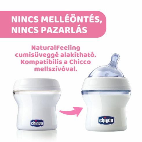 Chicco multifunkciós tejtároló 150 ml - 4 db